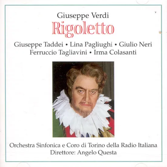 RIGOLETTO/ TADDEI, PAGLIUGHI, ANGELO QUESTA