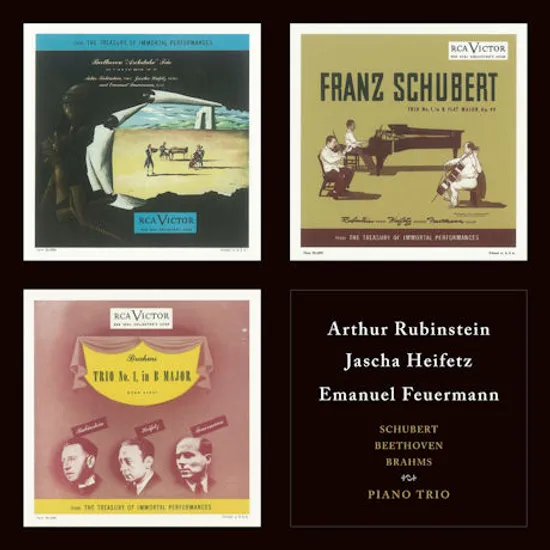 SCHUBERT, BEETHOVEN, BRAHM:  PIANO TRIO [백만불 트리오: 피아노 삼중주 전곡집]