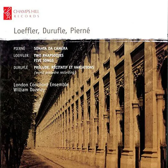 DURUFLE, LOEFFLER & PIERNE/ WILLIAM DAZELEY [런던 콩코드 앙상블: 피에르네, 뢰플러, 뒤뤼플레]