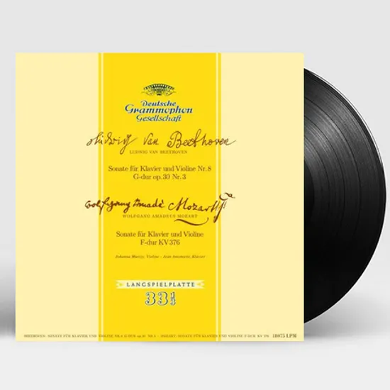 VIOLIN SONATAS/ JOHANNA MARTZY, JEAN ANTONIETTI [ANALOGPHONIC 180G LP] [베토벤 & 모차르트: 바이올린 소나타]