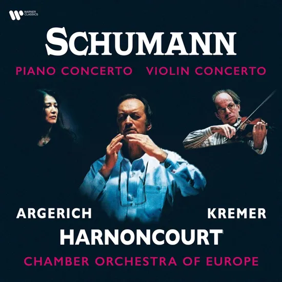 PIANO CONCERTO & VIOLIN CONCERTO/ NIKOLAUS HARNONCOURT [슈만: 피아노 & 바이올린 협주곡 - 니콜라우스 아르농쿠르] [140G LP]