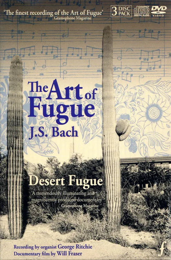 THE ART OF FUGUE/ GEORGE RITCHIE [2CD+DVD] [바흐: 푸가의 기법 외 - 조지 리치]