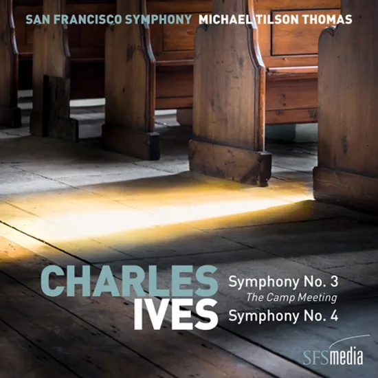 SYMPHONIES NOS. 3 & 4, AMERICAN HYMNS/ MICHAEL TILSON THOMAS [SACD HYBRID] [아이브스: 교향곡 3, 4번, '미국 찬가' 발췌 - 틸슨 토머스]