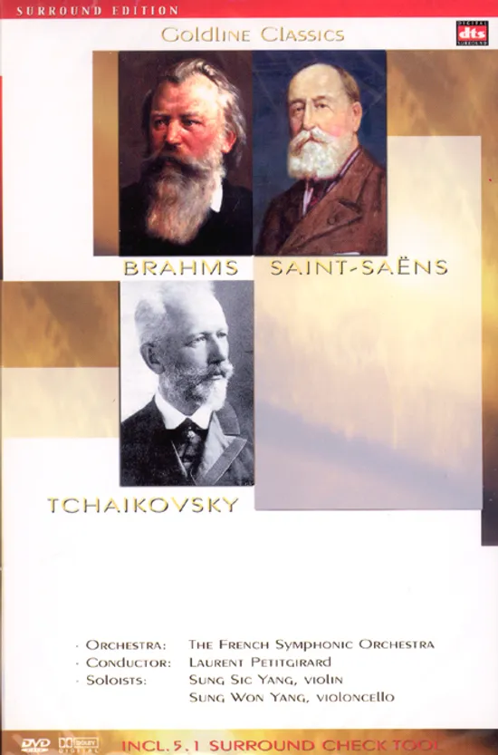 생상, 브람스, 차이코프스키 협주곡 외 [SAINT-SAENS,BRAHMS,TCHAIKOVSKY/ LAURENT PETITGIRARD]
