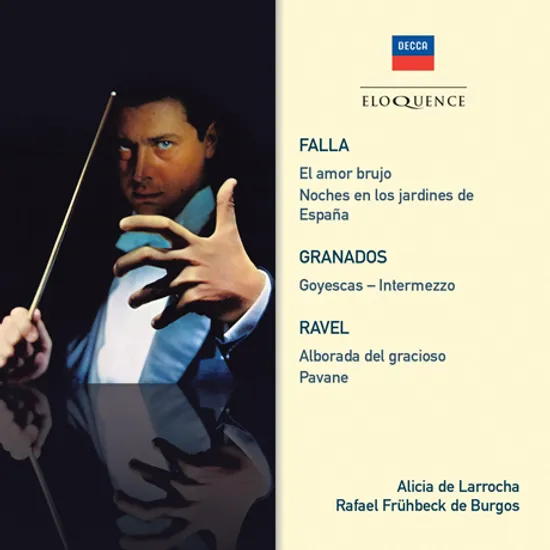 ORCHESTRAL WORKS/ ALICIA DE LARROCHA, RAFAEL FRUHBECK DE BURGOS [파야, 그라나도스, 라벨: 관현악곡집]