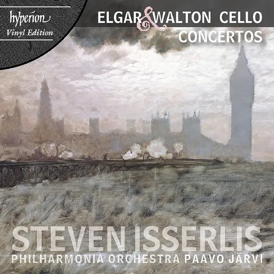 CELLO CONCERTOS/ STEVEN ISSERLIS [엘가, 월튼: 첼로 협주곡 - 스티븐 이셜리스] [LP]