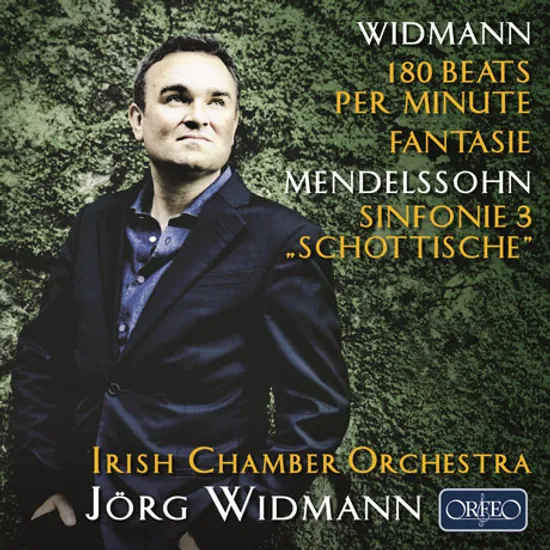 OVERTURE DIE HEBRIDEN, SYMPHONY NO.3, 180 BEATS PER MINUTE/ JORG WIDMANN [멘델스존: 교향곡 3번<스코틀랜드>, 핑갈의 동굴 서곡 & 비트만: 분당180비트, 무반주 클라리넷 환상곡 - 외르크 비트만]