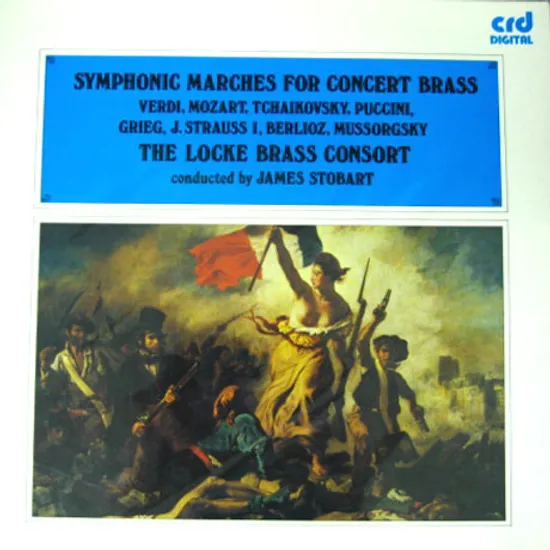 SYMPHONIC MARCHES FOR CONCERT BRASS/ JAMES STOBART [LP]