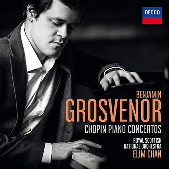 PIANO CONCERTOS/ BENJAMIN GROSVENOR, ELIM CHAN [쇼팽: 피아노 협주곡 1, 2번 - 벤자민 그로브너]