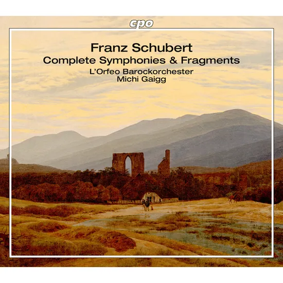 COMPLETE SYMPHONIES & FRAGMENT/ MICHI GAIGG [슈베르트: 교향곡 전곡(단편과 미완성 스케치 포함)]
