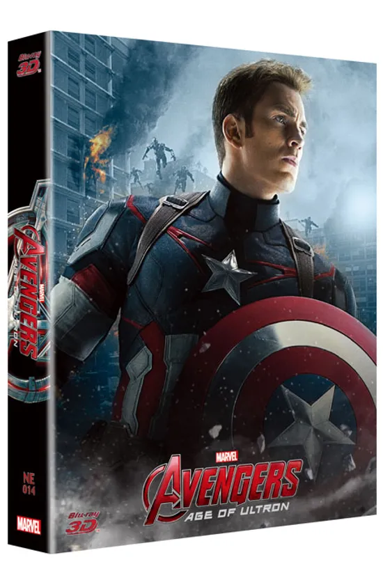 어벤져스: 에이지 오브 울트론 [풀슬립 B 스틸북 한정판] [THE AVENGERS: AGE OF ULTRON]