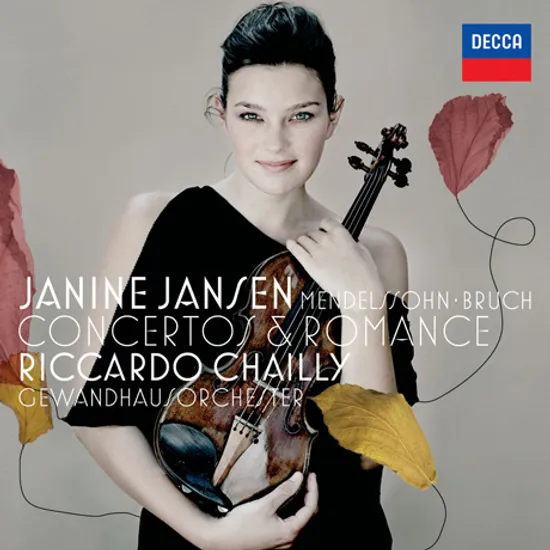 VIOLIN CONCERTO & ROMANCE/ JANINE JANSEN, RICCARDO CHAILLY [멘델스존: 바이올린 협주곡 & 브루흐: 로망스 - 야니네 얀센]