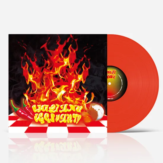 패닉버튼 디깅플레이트 VOL.9: CHILI AND EGGS PARTY [180G RED ORANGE LP]