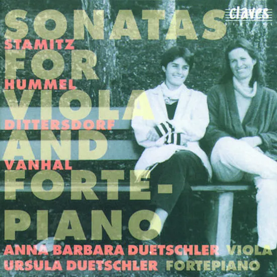 SONATA FOR VIOLA & FORTEPIANO/ ANNA BARBARA DUTSCHLER, URSULA DUTSCHLER