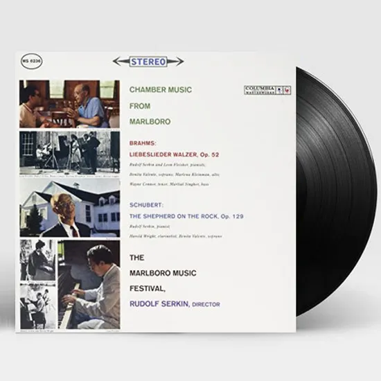 CHAMBER MUSIC FROM MALBORO: LIEBESLIEDER-WALZER OP.52 & THE SHEPARD ON THE ROCK OP.129/ RUDOLF SERKIN [브람스 & 슈베르트: 말보로 뮤직 페스티벌] [180G LP]
