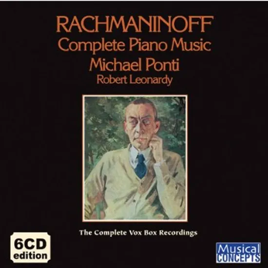 COMPLETE PIANO MUSIC/ MICHAEL PONTI & ROBERT LEONARDY