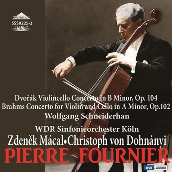 DVORAK & BRAHMS: VIOLIN CONCERTOS/ ZDENEK MACAL, CHRISTOPH VON DOHNANYI [드보르작: 첼로 협주곡 & 브람스: 이중협주곡 - 피에르 푸르니에]