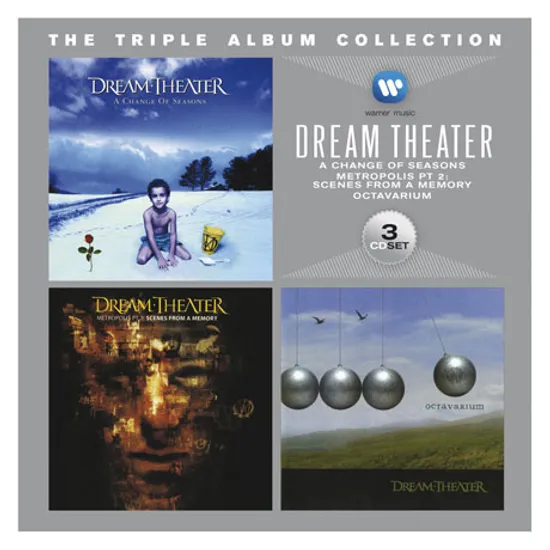 THE TRIPLE ALBUM COLLECTION [A CHANGE OF SEASONS+METROPOLIS PT.2+OCTAVARIUM]