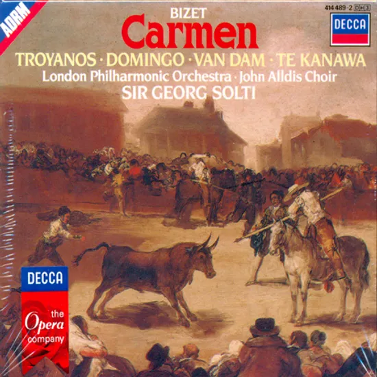 CARMEN/ TATIANA TROYANOS, PLACIDO DOMINGO, GEORG SOLTI