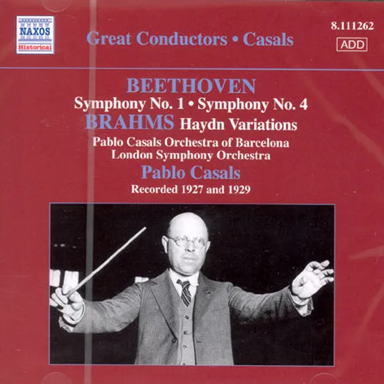 SYMPHONY NO.1 & 4/ HAYDN VARIATIONS/ PABLO CASALS