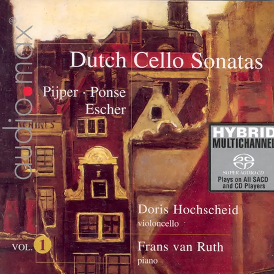 DUTCH VIOLONCELLO-SONATAS VOL.1/ DORIS HOCHSCHEID/ FRANS VAN RUTH [SACD HYBRID] [네덜란드 첼로소나타 1집]