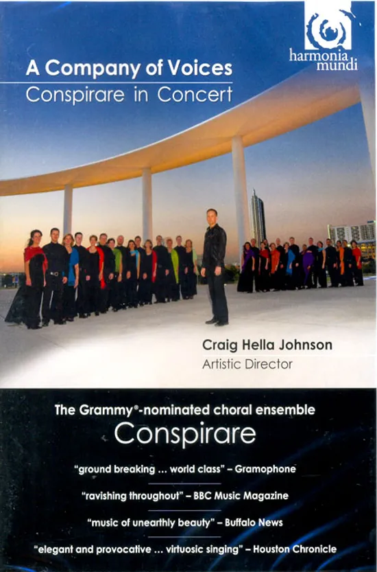 A COMPANY OF VOICES: CONSPIRARE IN CONCERT/ CRAIG HELLA JOHNSON