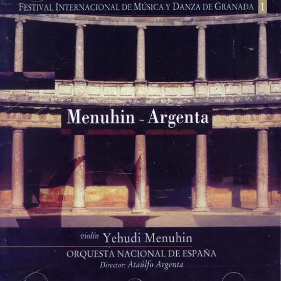 ORQUESTA NACIONAL DE ESPANA/ YEHUDI MENUHIN