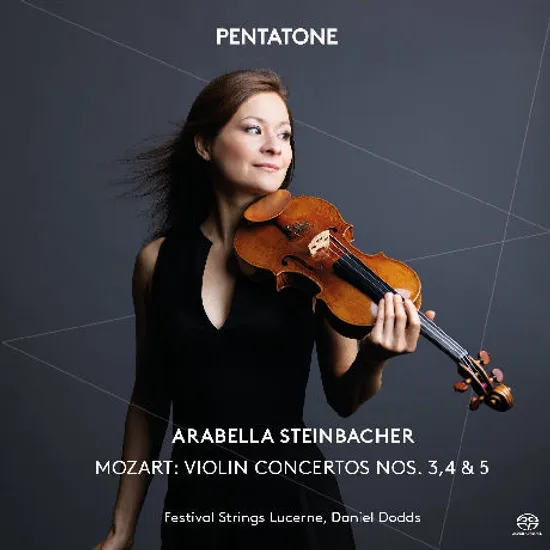 VIOLIN CONCERTOS NOS.3,4 & 5/ ARABELLA STEINBACHER, DANIEL DODDS [SACD HYBRID]