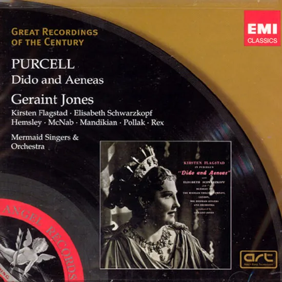 DIDO AND AENEAS/ GERAINT JONES [GREAT RECORDINGS OF THE CENTURY]