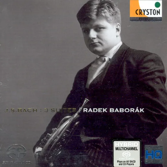 3 SUITES/ RADEK BABORAK [HQ SACD HYBRID] [호른으로 연주하는 바흐의 무반주첼로 1]