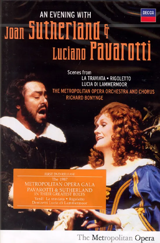 AN EVENING WITH JOAN SUTHERLAND & LUCIANO PAVAROTTI/ RICHARD BONYNGE