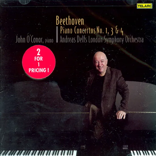 PIANO CONCERTOS NO.1,3 & 4/ JOHN O`CONOR/ ANDREAS DELFS