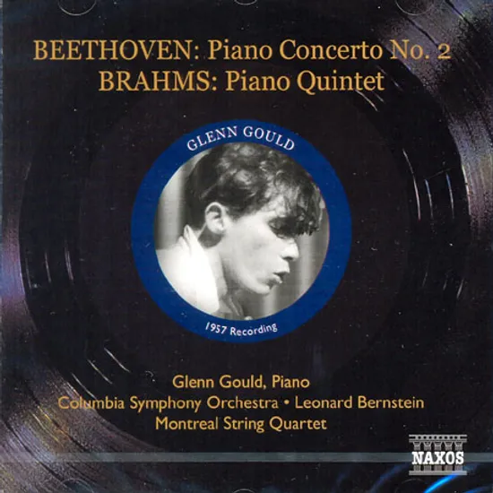 PIANO CONCERTO NO.2, PIANO QUINTET/ GLENN GOULD, LEONARD BERNSTEIN