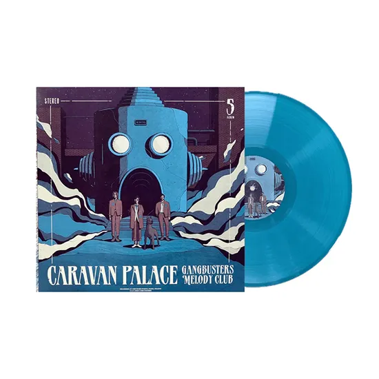 GANGBUSTERS MELODY CLUB [180G CLEAR BLUE LP]