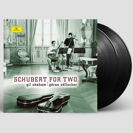 SCHUBERT FOR TWO/ GIL SHAHAM, GORAN SOLLSCHER [슈베르트: 바이올린과 기타를 위한 작품집 - 길 샤함 & 외란 쇨셔] [ANALOGPHONIC 180G LP]
