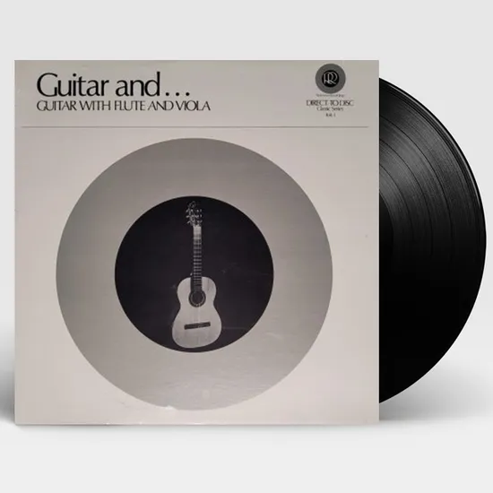 GUITAR AND... GUITAR WITH FLUTE AND VIOLA/ BUNYAN WEBB [LP] [버니언 웹: 기타 연주집]