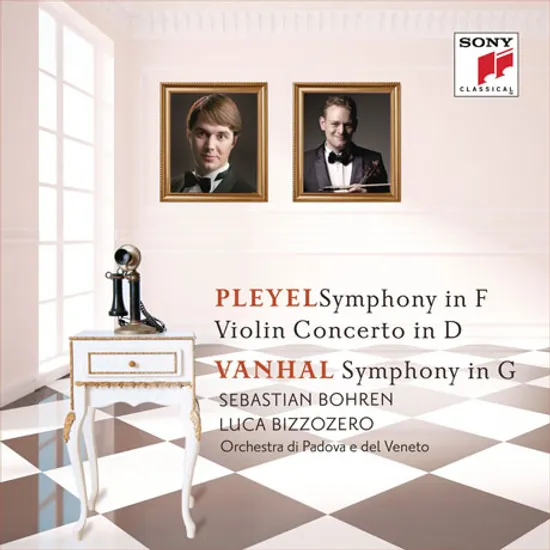 SYMPHONY IN G & VIOLIN CONCERTO/ SEBASTIAN BOHREN, LUCA BIZZOZERO [반할 & 플레옐: 교향곡 & 바이올린 협주곡]