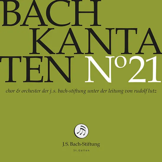 KANTATEN NO.21/ RUDOLF LUTZ [바흐: 칸타타 21집 - 루돌프 루츠]