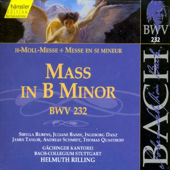 MASS IN B MINOR BWV 232/ HELMUTH RILLING