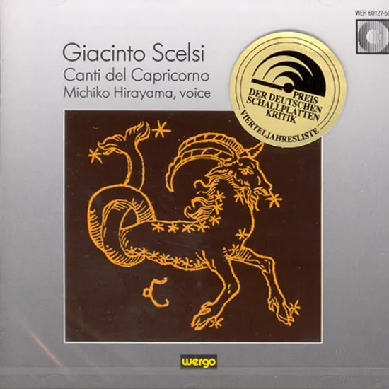 CANTI DEL CAPRICORNO/ MICHIKO HIRAYAMA [지아킨토 셀시: 칸티 델 카프리코르노-1969,81~82년 녹음]