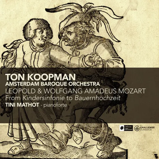 TOY SYMPHONY TO BAUERNHOCHZEIT/ TON KOOPMAN [모차르트: 장난감 교향곡 외]