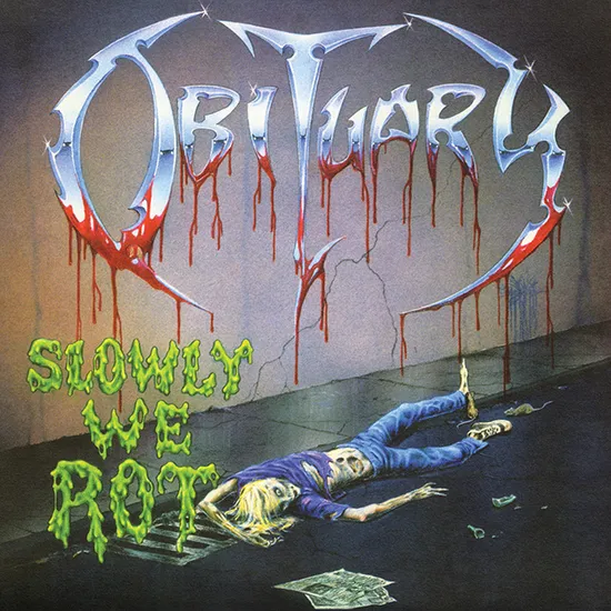 SLOWLY WE ROT [REMASTERED] [EXPANDED CORPSE BLUE WITH BLOOD SPLATTER LP]