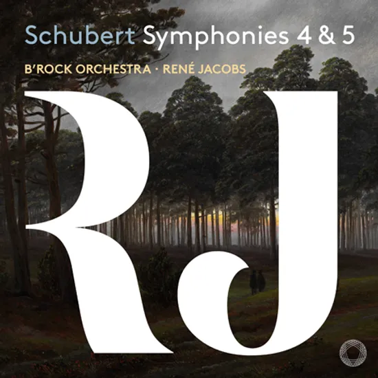 SYMPHONIES 4 & 5/ RENE JACOBS [슈베르트: 교향곡 4 & 5번 - 르네 야콥스]