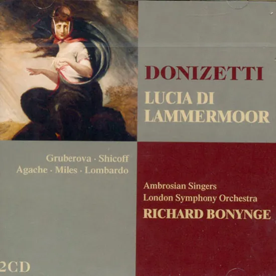 LUCIA DI LAMMERMOOR/ RICHARD BONYNGE [THE TELDEC OPERA COLLECTION]