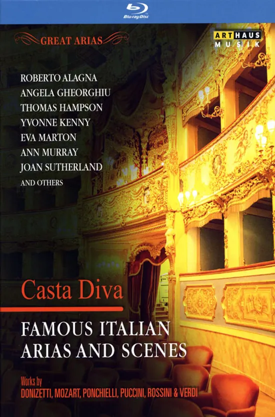 GREAT ARIAS: CASTA DIVA - DONIZETTI, MOART, PONCHIELLI [유명 이탈리아 오페라 아리아와 장면들: 정결한 여신]