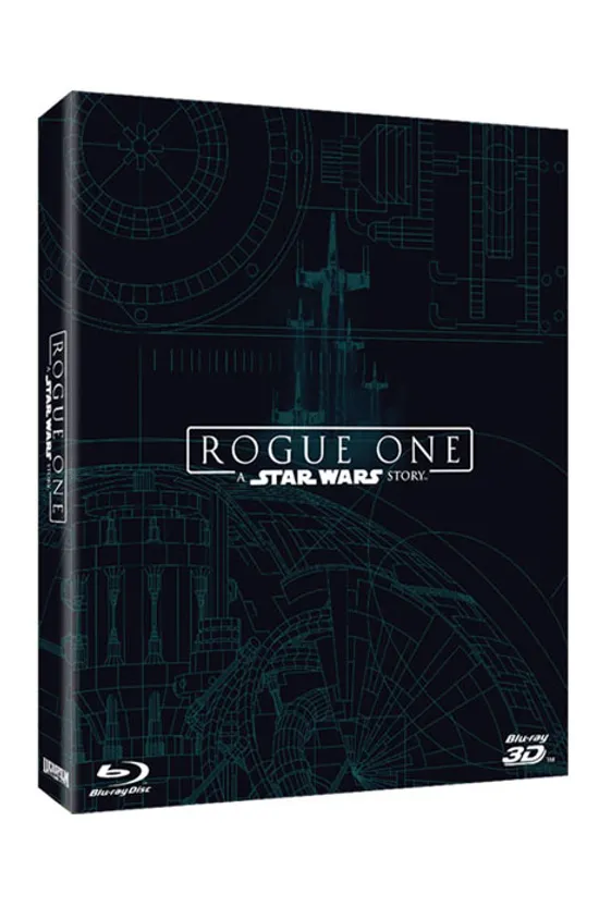 로그 원: 스타워즈 스토리 3D+2D [스틸북 한정판] [ROGUE ONE: A STAR WARS STORY]