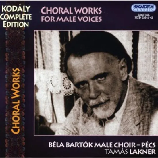 CHORAL WORKS FOR MALE VOICES/ TAMAS LAKNER