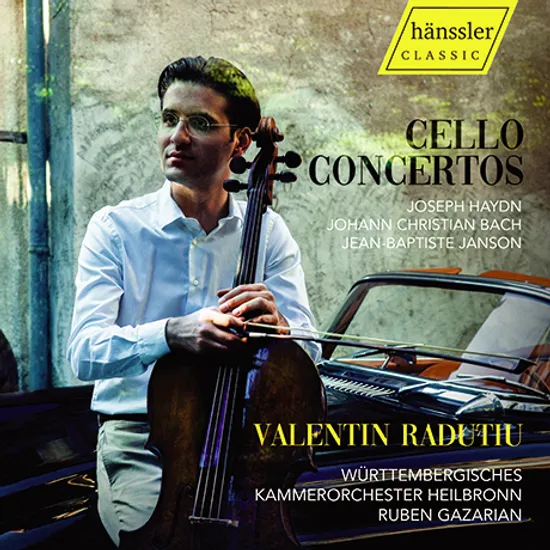 CELLO CONCERTOS/ VALENTIN RADUTIU, RUBEN GAZARIAN [하이든, 카자드쉬, 장송: 첼로 협주곡집 - 발렌틴 라두티우]