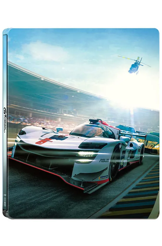 그란투리스모 4K UHD+BD [스틸북 블루 한정판] [GRAN TURISMO: BASED ON A TRUE STORY]