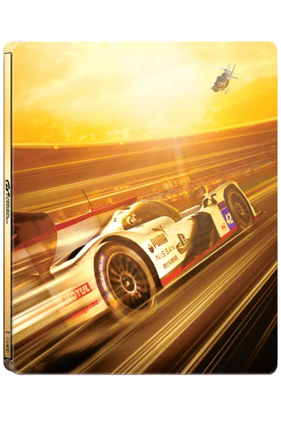 그란투리스모 4K UHD+BD [스틸북 골드 한정판] [GRAN TURISMO: BASED ON A TRUE STORY]